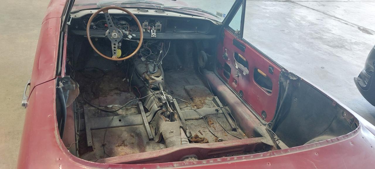Fiat 124 Spider AMERICA DA RESTAURARE