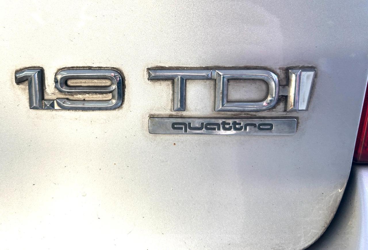 Audi A4 Avant 1.9 tdi quattro 110cv FL