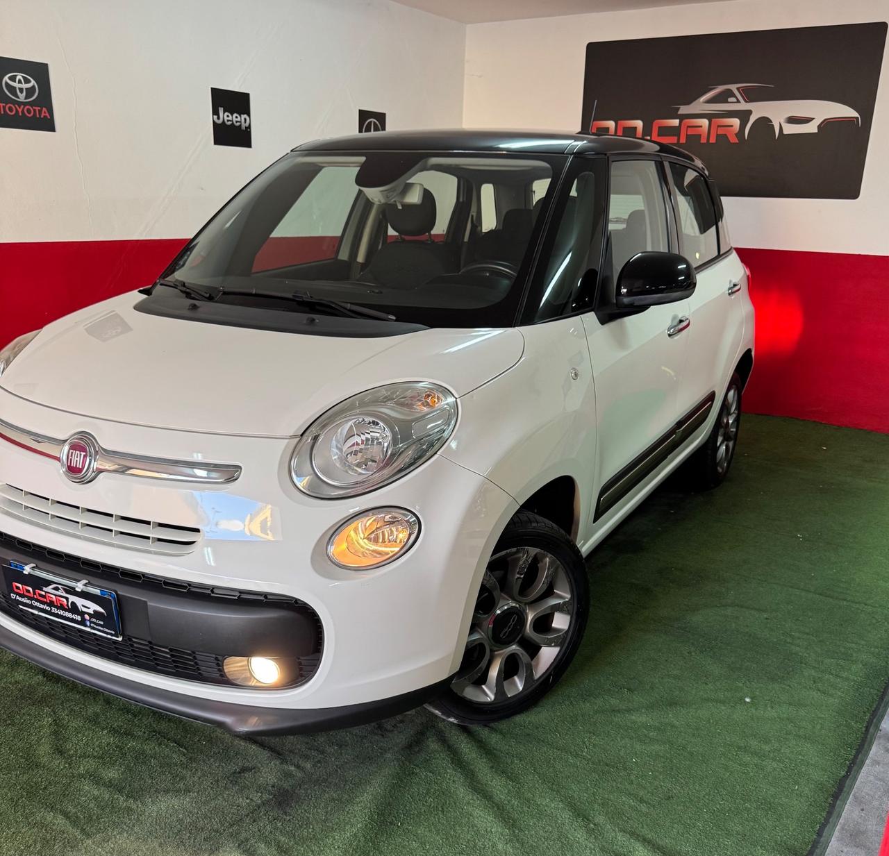 FIAT 500 L, 90000 CHILOMETRI, 2016,TETTO PELLE NAVIGATORE
