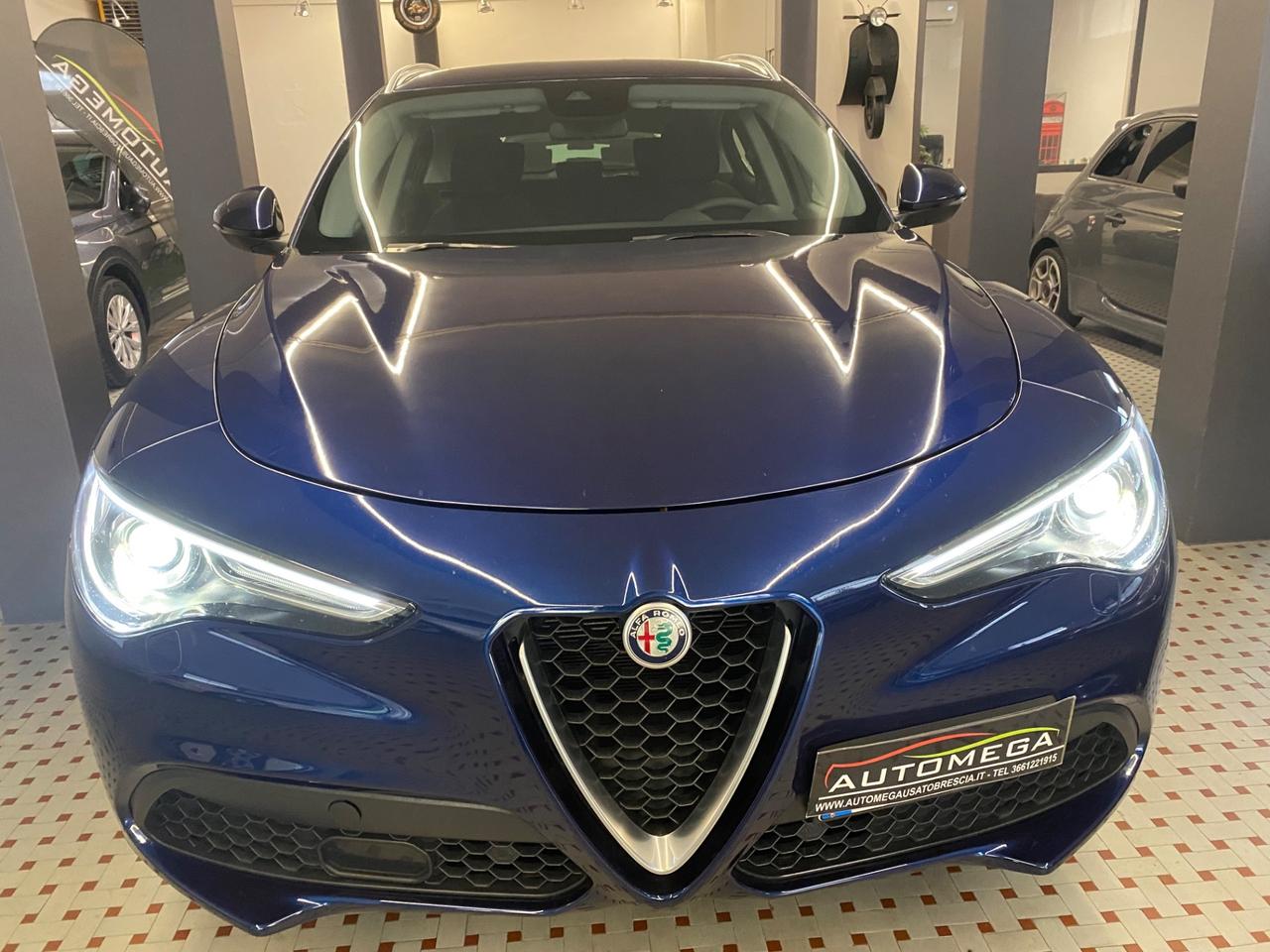 Alfa Romeo Stelvio 2.2 t Blu Montecarlo 160cv Aziendale