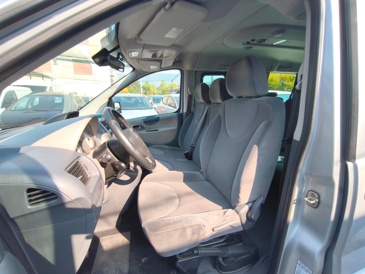FIAT SCUDO PANORAMA 2,0 MJT – 9 POSTI- GANCIO TRAINO