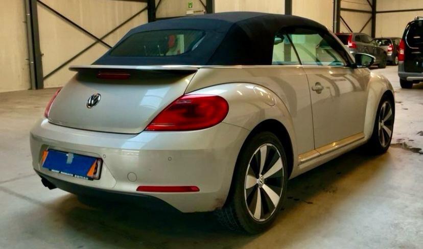 Volkswagen Maggiolino 1.4 tsi DSG cabrio 160cv fullled navy pelle traforata