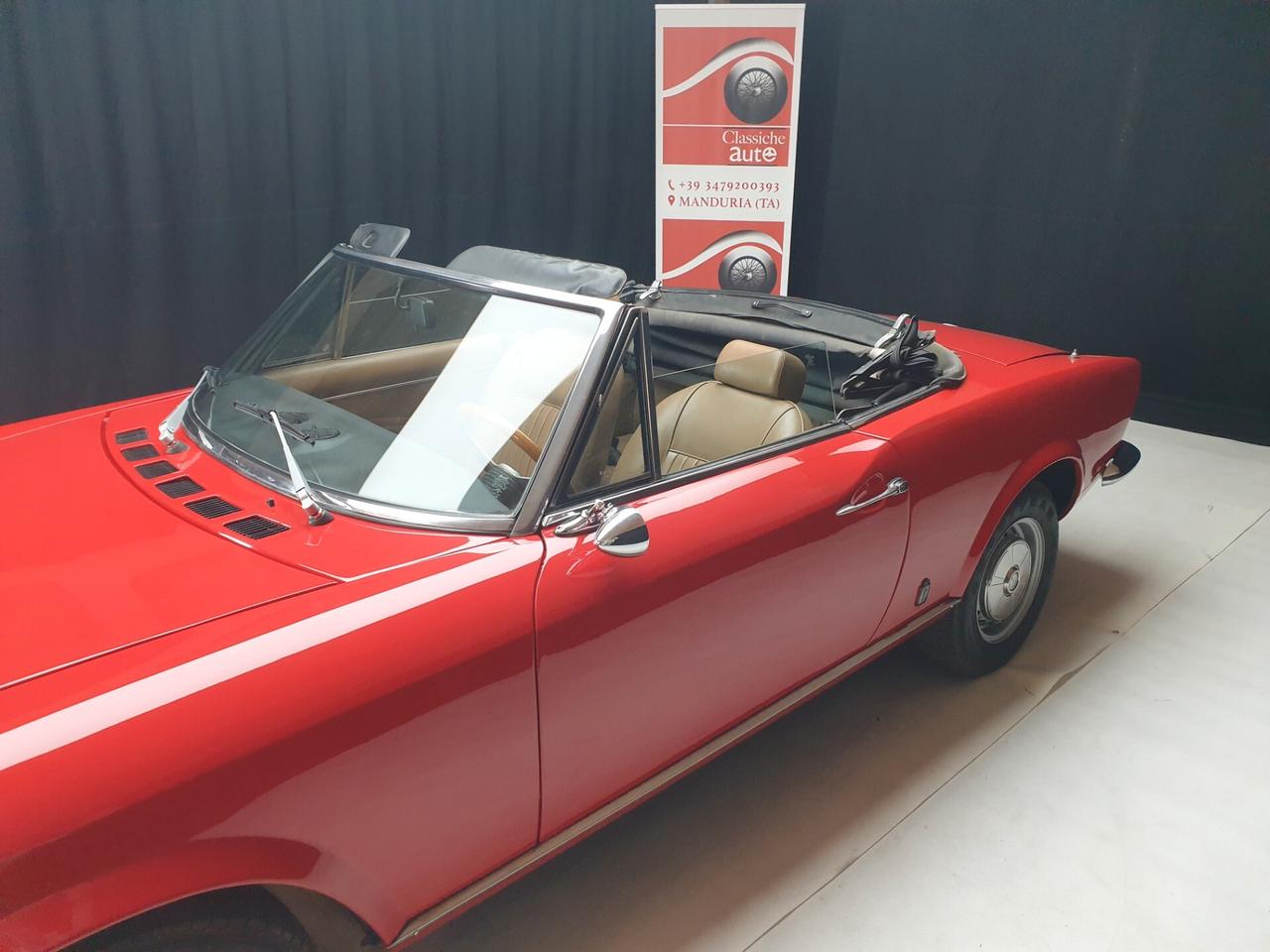 Fiat 124 Spider certif. ASI con C.R.S.