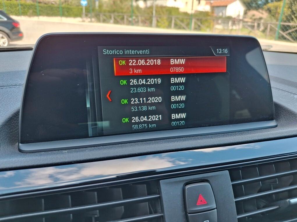 Bmw 116d 5p. Sport Km 93.000 - 2018