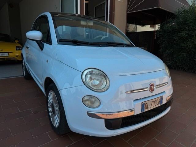 Fiat 500 1.2 Lounge colore azzurro cuor leggero