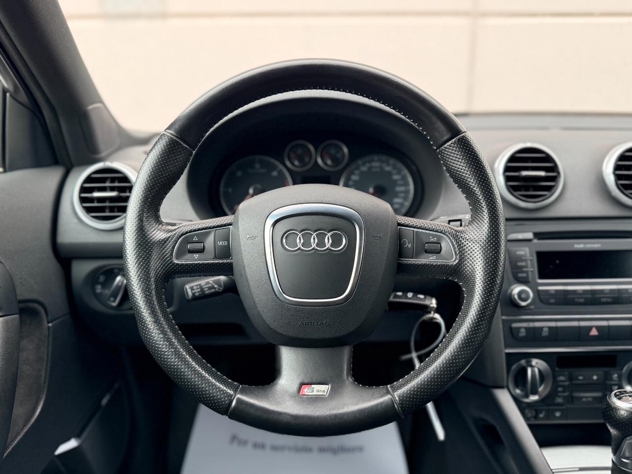 Audi A3 SPB 2.0 TDI 170 CV S-LINE Black edition