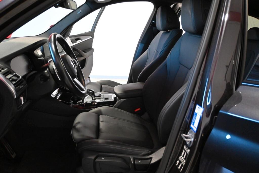 BMW X3 18D 150CV STEPTRONIC 48V S-DRIVE M-SPORT ( FARI LED ADATTIVI - BMW DIGITAL COCKPIT - CLIMA TRIZONA - NAVI - MIRROR - PARK ASSISTANT - TELECAMERA POST. - CERCHI 19 )