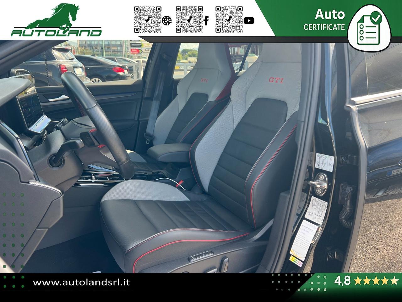 Volkswagen Golf 2.0 tsi GTI 265cv dsg TETTO - HEAD UP - PELLE - SEDILI VENTILATI
