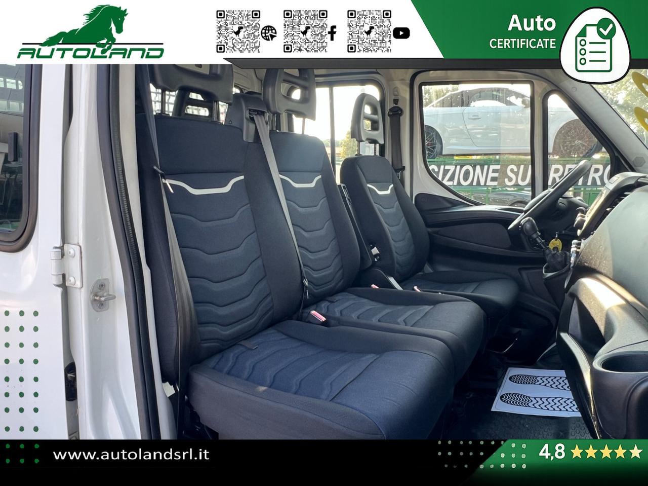 IVECO Daily 35 S14 D 3750 Doppia Cabina - WEBASTO - Clima Automatico - Gancio - Traino