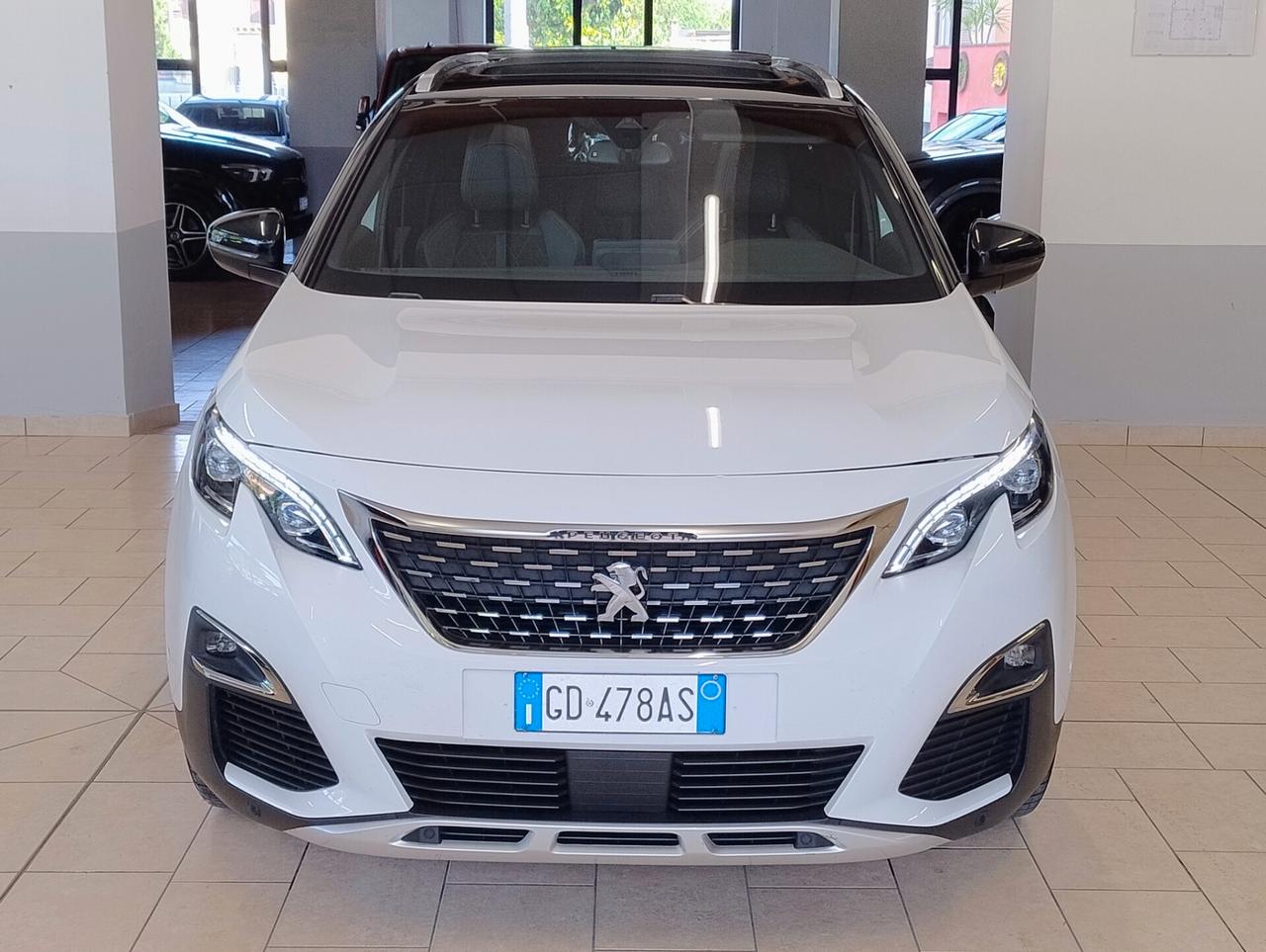 Peugeot 5008 2.0 bluehdi GT 180cv #TETTO #LED #PACK LUCI #7 POSTI