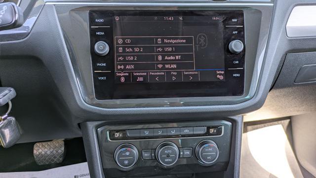 VOLKSWAGEN Tiguan TSI DSG 1.5cc 150cv NAVIGATORE DRIVE MODE CAMERA P