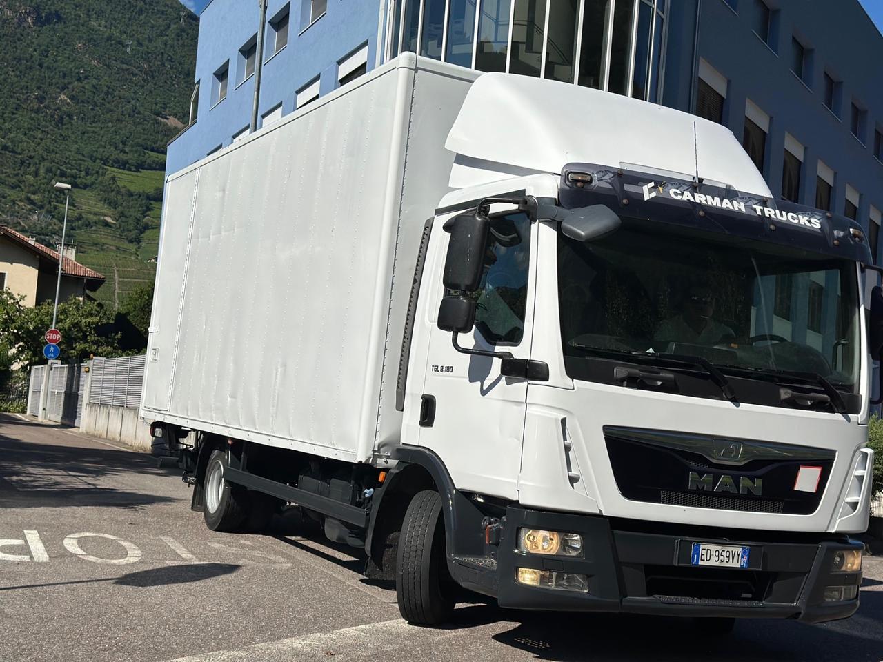 MAN TGL 8.180 EURO 6 SPONDA IDRAULICA
