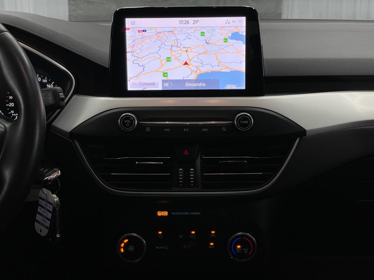 Ford Focus 1.5 EcoBlue 120 CV automatico SW Business Co-Pilot