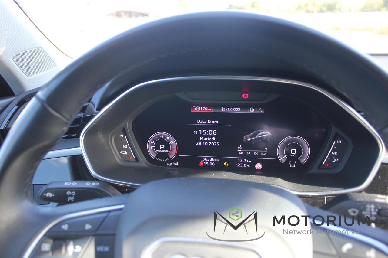 Audi Q3 Sportback E TRON 45 TFSI E 245 CV S LINE S TRONIC