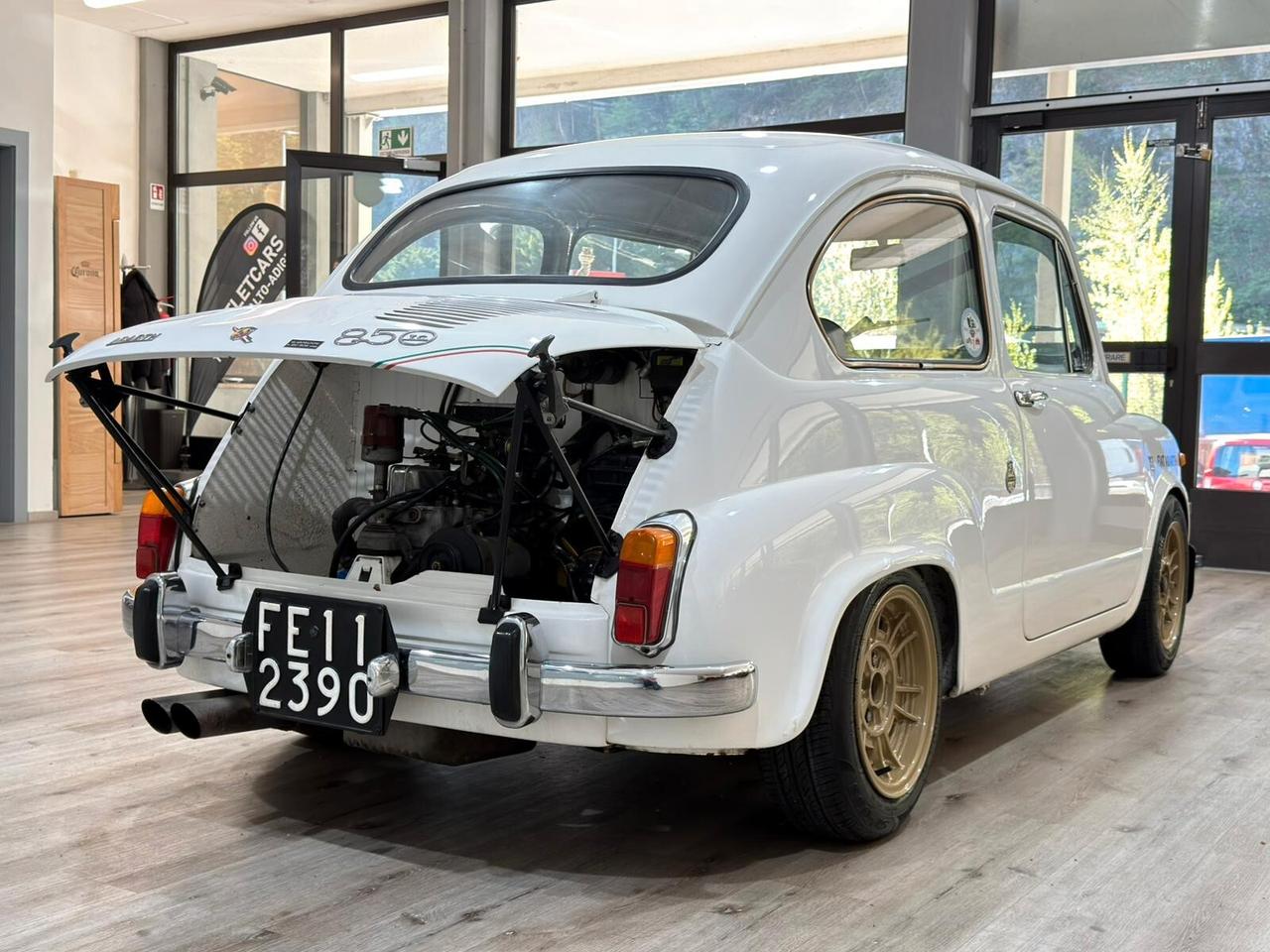 FIAT 600D LOOK ABARTH 850TC MOTORE 1.0 A112 ABARTH