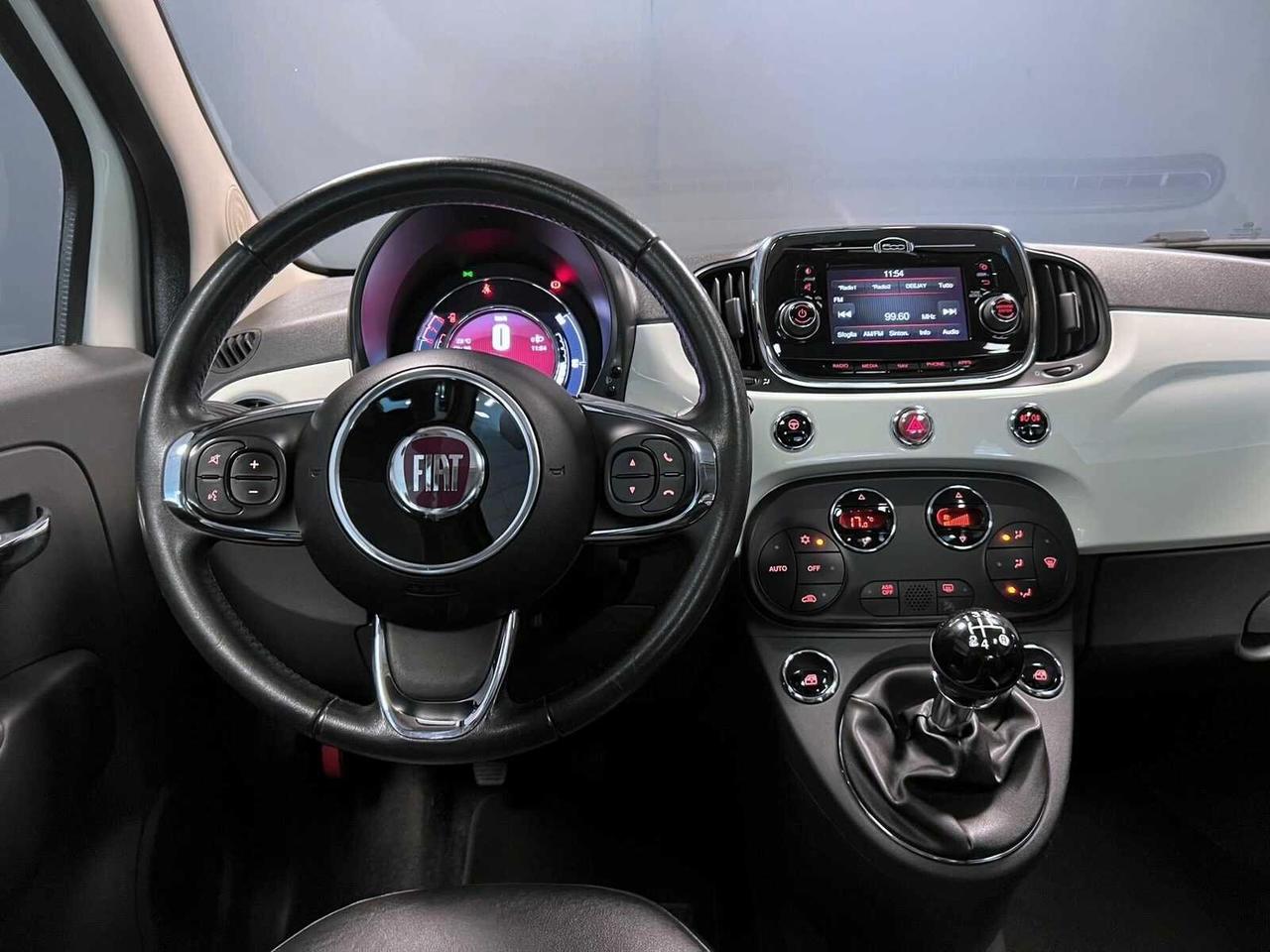 FIAT 500 1.2 CC 69 CV LOUNGE INTERNI FRAU