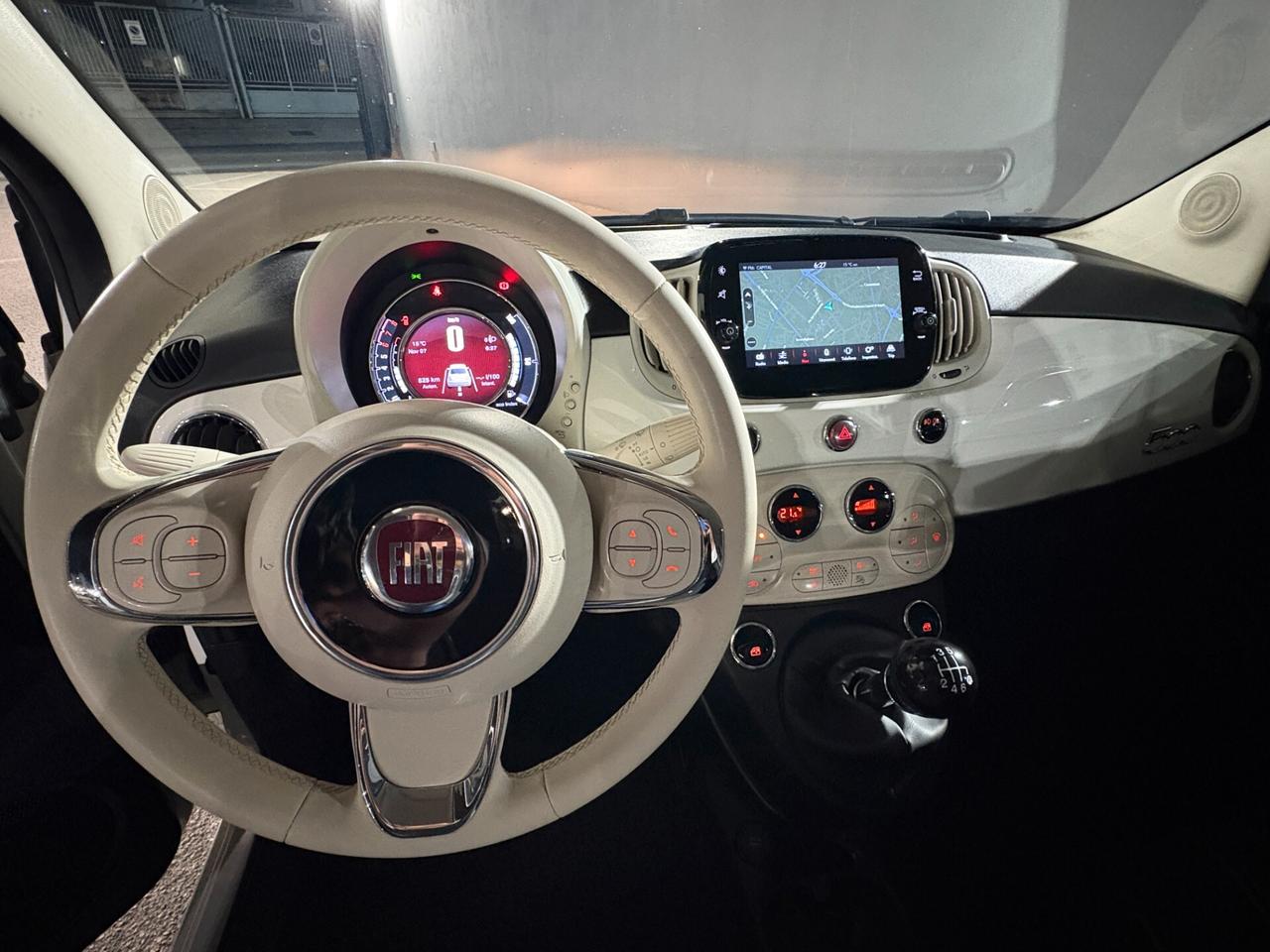 Fiat 500 1.0 Hybrid Pack Premium Portofino Bicolor KM CERTIFICATI