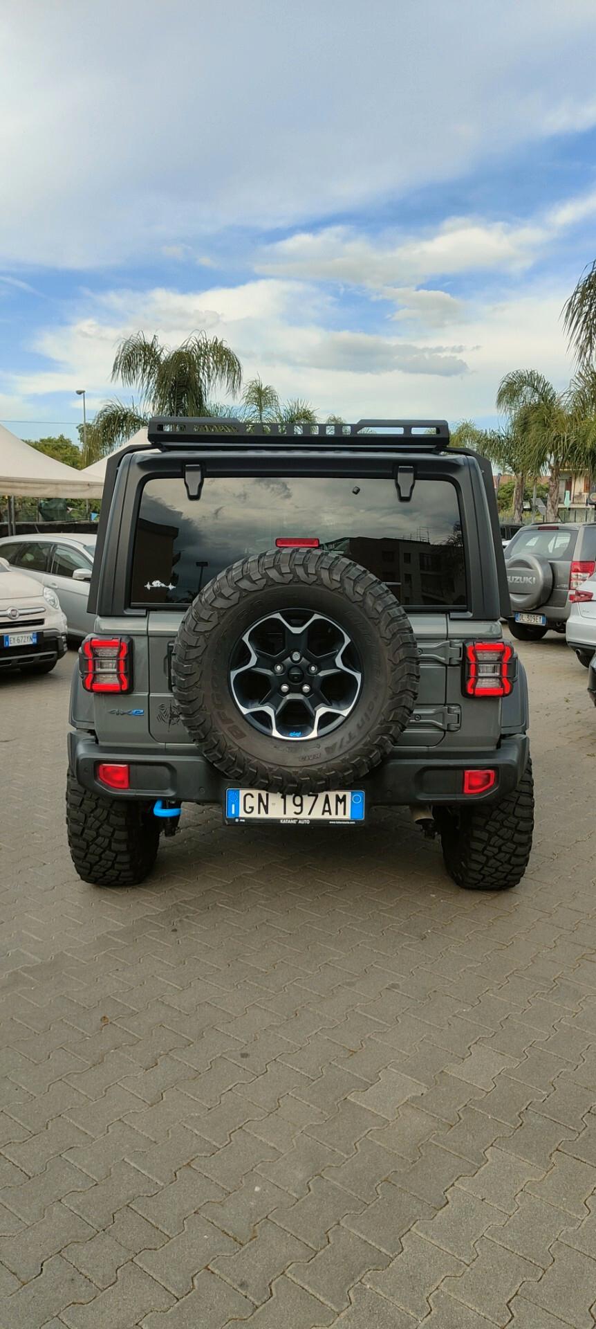 Jeep Wrangler Unlimited 2.0 PHEV ATX 4xe Rubicon preparata
