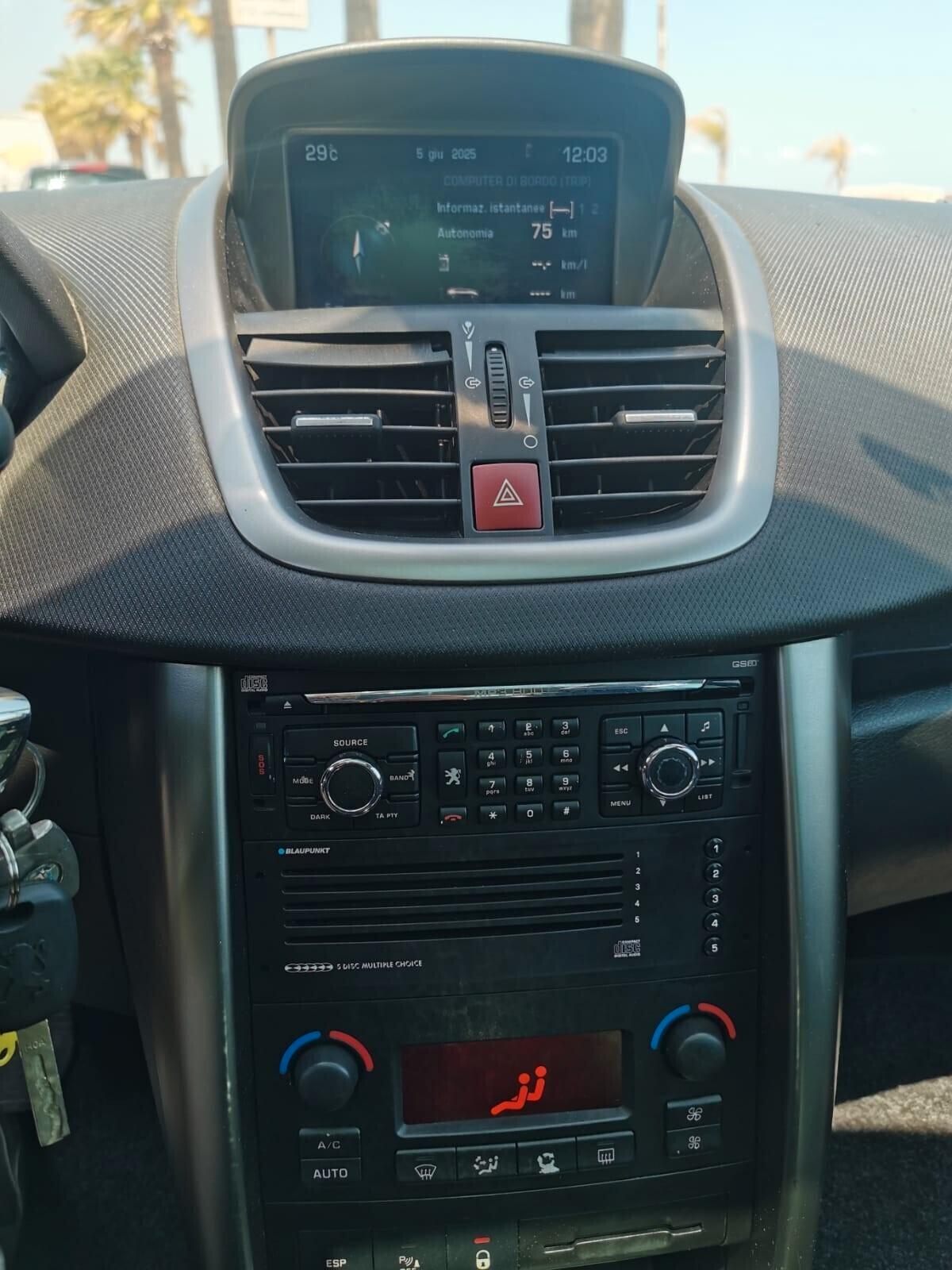 Peugeot 207 1.6 HDi 90CV SW SENSORI/TETTO PAN.