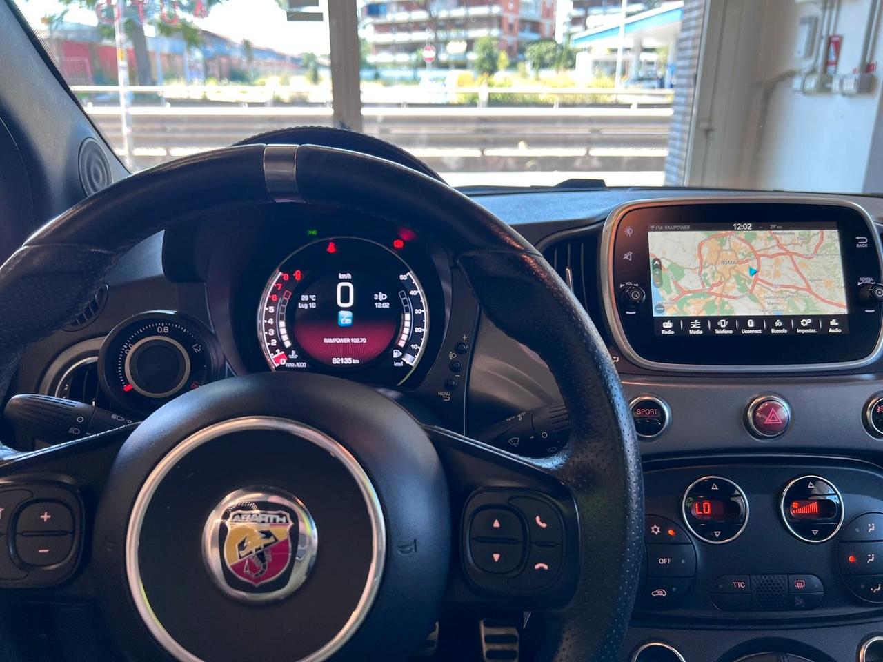 Abarth 595 1.4 Turbo 165CV Turismo CRONOL TAGLIANDI UNIPRO*NO VINCOLI DI FINANZIAM* AZIENDALE