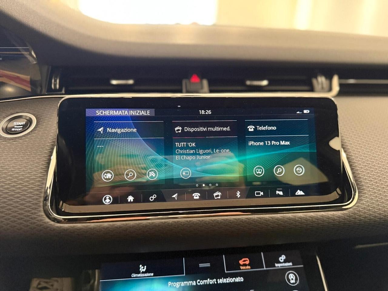 Range Rover Evoque 2.0D I4 180 CV AWD R-Dynamic HSE DIESEL