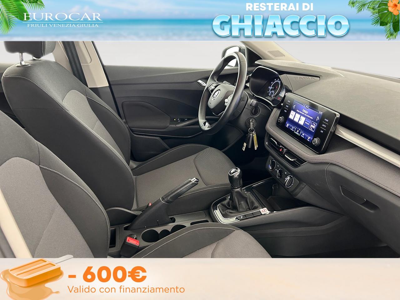Skoda Fabia 1.0 mpi evo ambition 80cv