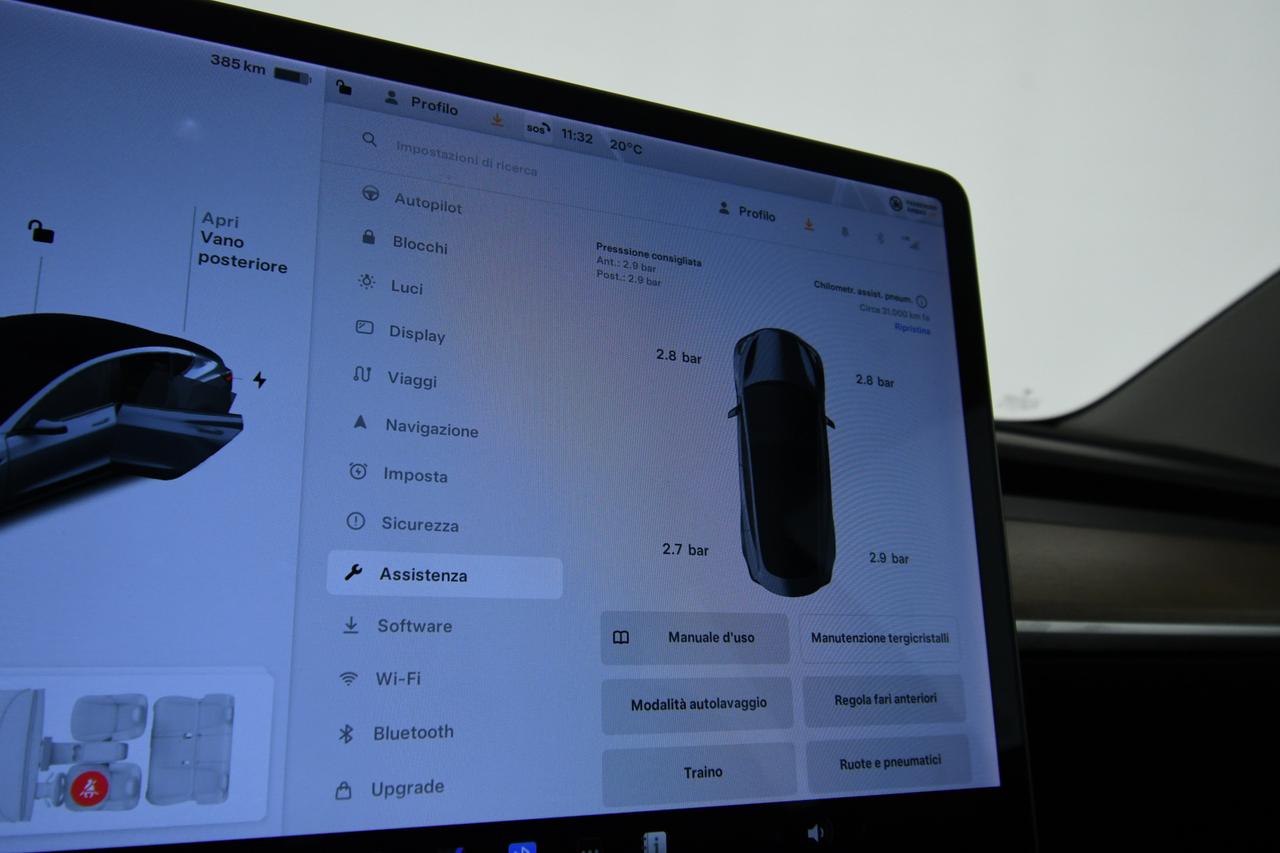 TESLA Model 3 Long Range Dual Motor awd ACC+PELLE+CAMERA+FULL LED