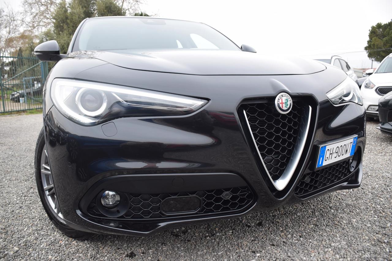 Alfa Romeo Stelvio 2.2TD AT8 Q4 AUTOCARRO 5 POSTI IVA DETRAIBILE-NAVI-SENSORI-CAM-ADAS-CRUISE-BT