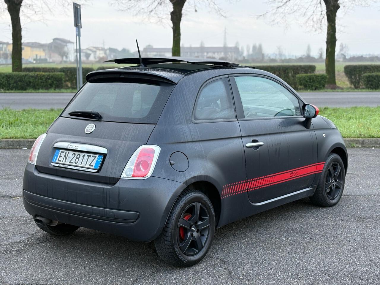 Fiat 500 1.3 Multijet 95 CV 2012 MATT BLACK