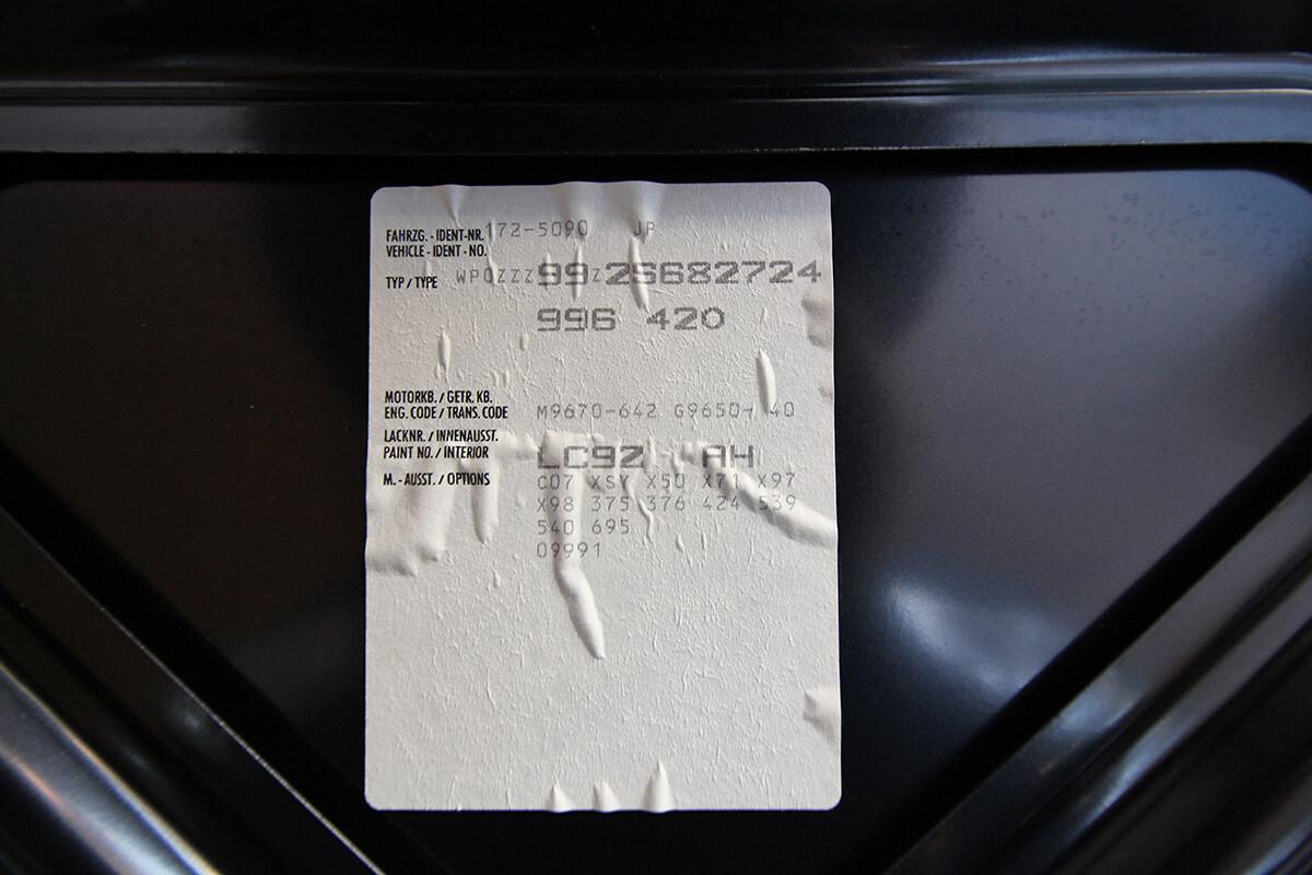 Porsche 911 996 Turbo X50 Manuale 65000 KM ASI