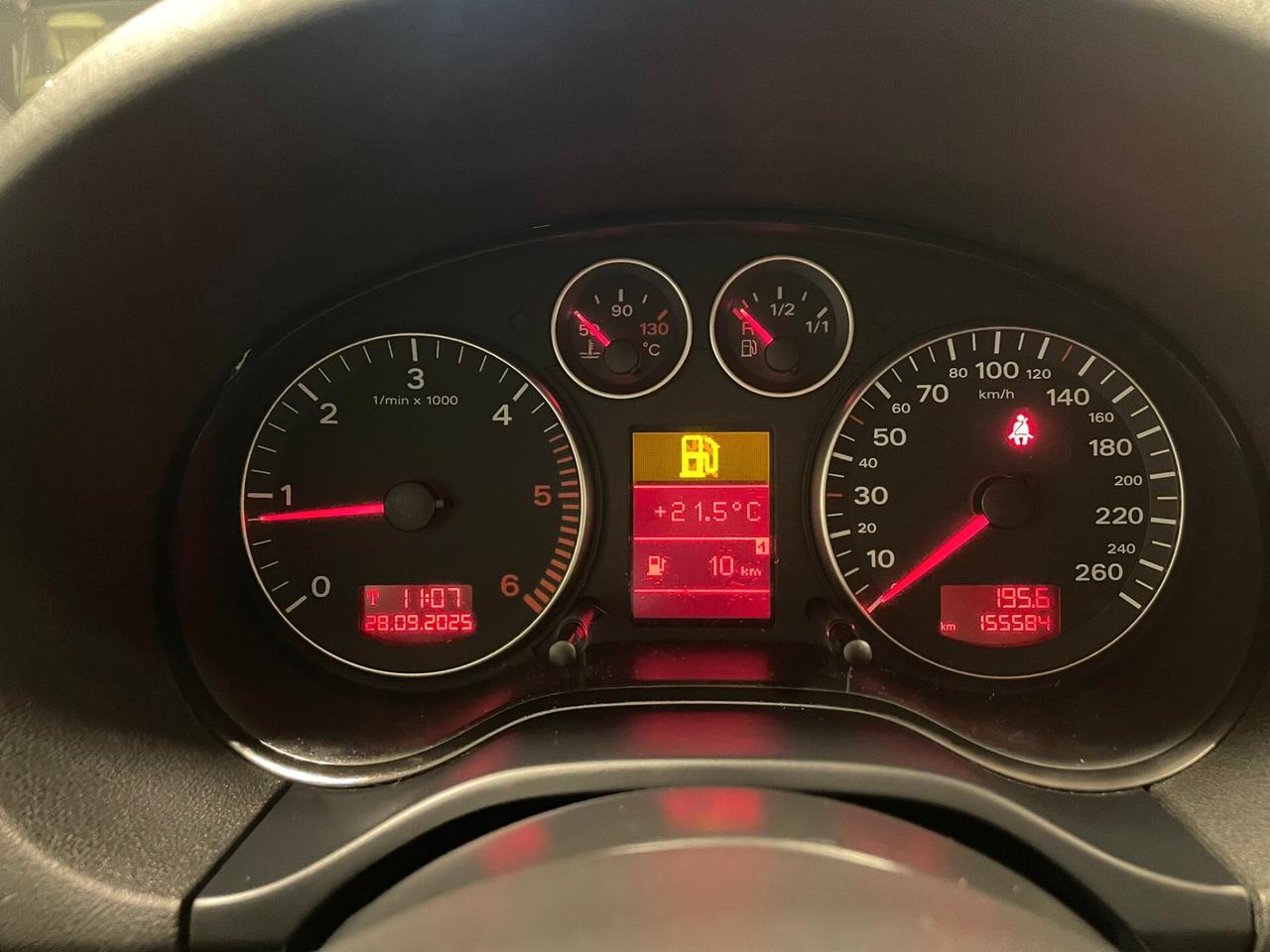 AUDI A3 2.0 TDI- GOMME NUOVE- 155.00KM ORIG