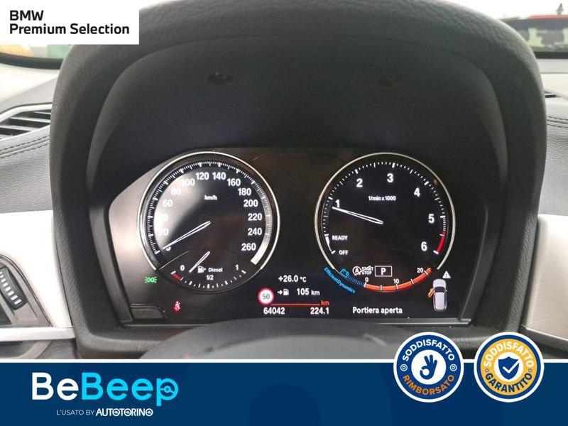 BMW X1 SDRIVE18D XLINE PLUS AUTO