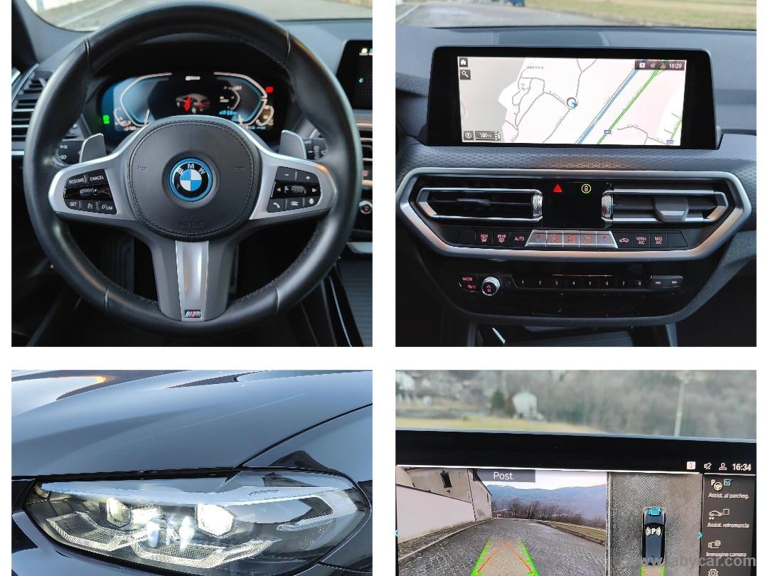 BMW X3 xDrive30e Msport PLUG IN 292CV CAMERA 360 PELLE
