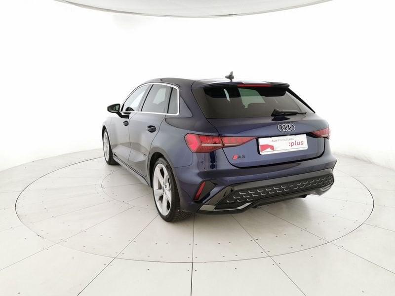 Audi A3 Sportback 2.0 tdi S line edition 150cv s-tronic