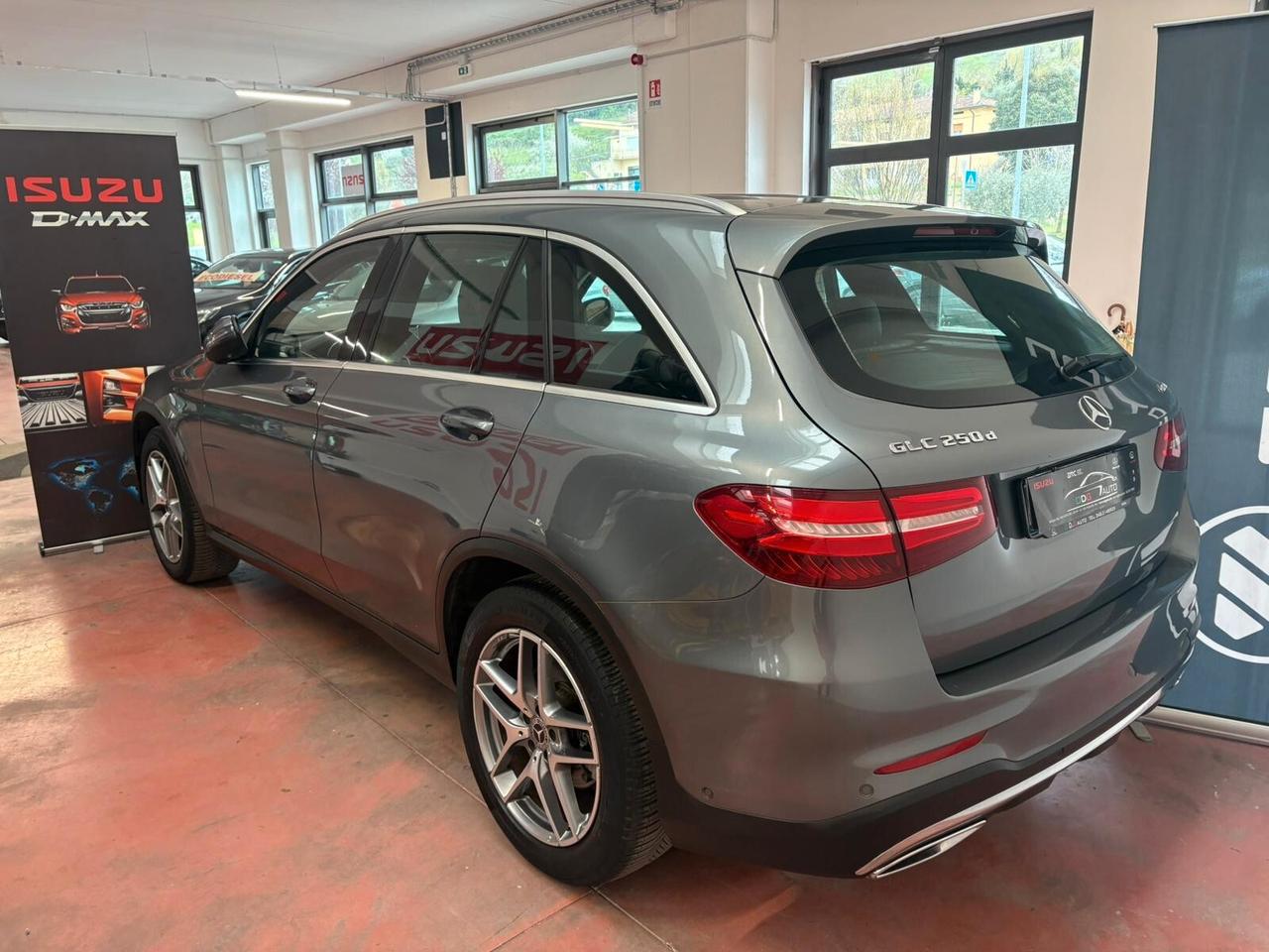 MERCEDES GLC 250 CAMBIO AUT. 4MATIS Diesel 2.5 4X4 Km 129.696 certificati garanzia 12 mesi