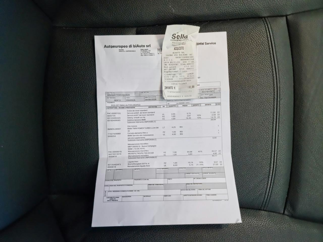 Bmw 320i COUPE' MANUALE *TAGLIANDI BMW*