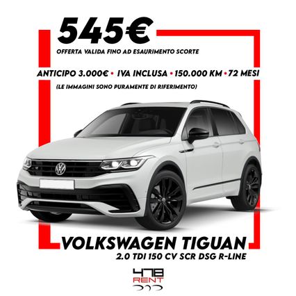 VOLKSWAGEN Tiguan Tiguan 2.0 TDI 150CV SCR DSG R-Line