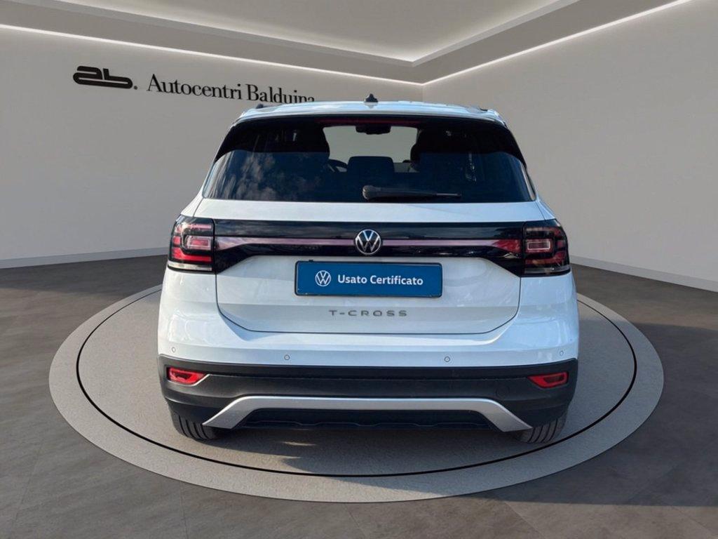 VOLKSWAGEN T-cross 1.0 tsi style 95cv del 2023