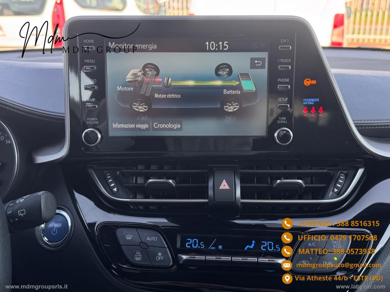 TOYOTA C-HR 1.8 Hybrid E-CVT Black Edition OK NEOPATENTATI