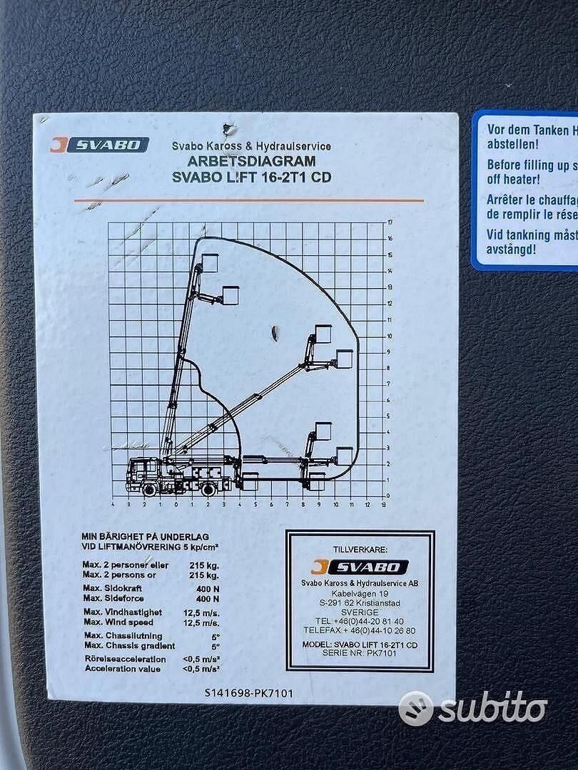 Piattaforma -PARI AL NUOVOO 30 MILA KM -OK PERMUTE