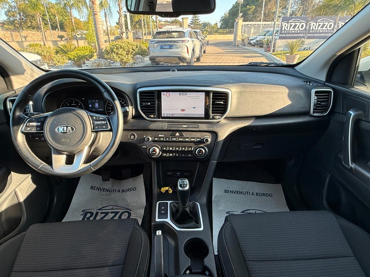 KIA SPORTAGE 1.6 CRDI 115 CV 2WD TETTO CAMERA NAVI LED
