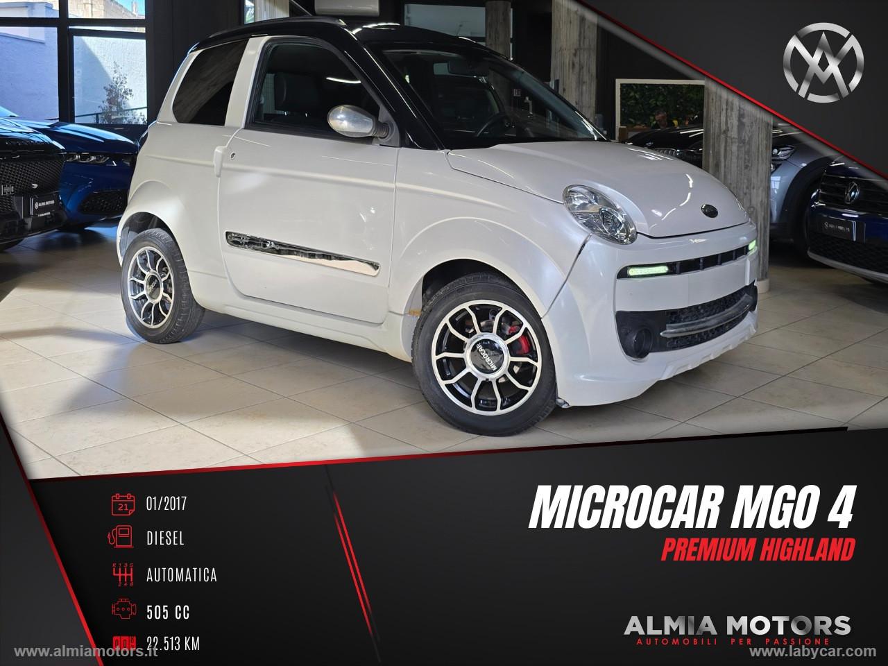 MICROCAR MGO 4 Premium Highland