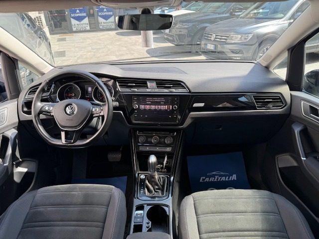 VOLKSWAGEN Touran 1.6 TDI 115 CV SCR DSG BlueMotion Tech. 7 POSTI