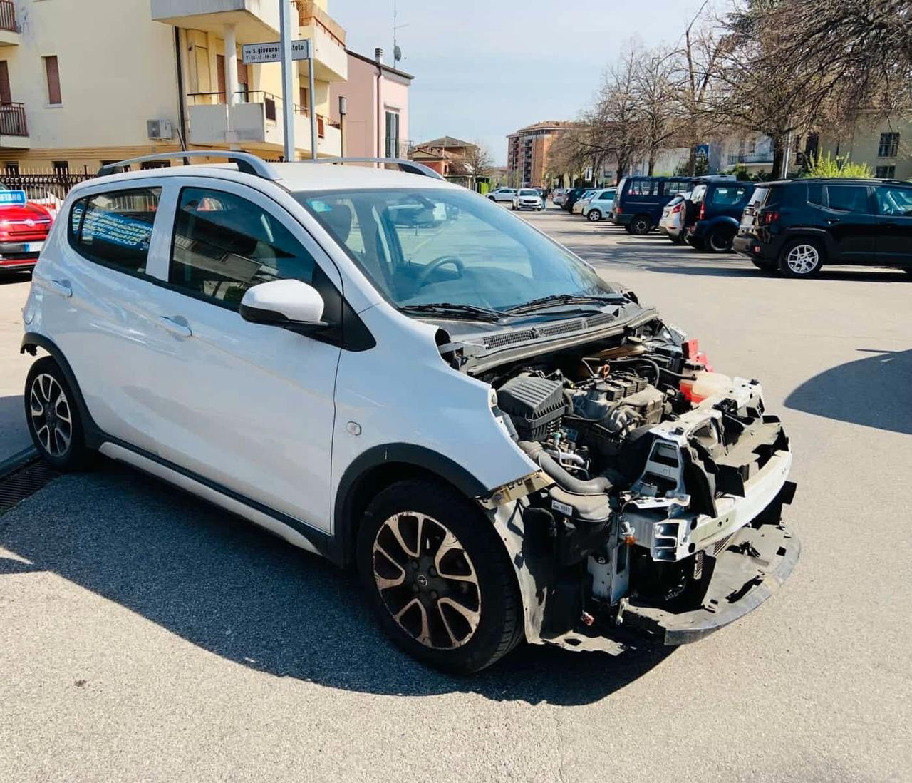 Opel Karl Rocks 1.0 73 CV Start&Stop auto incidentata airbag ok
