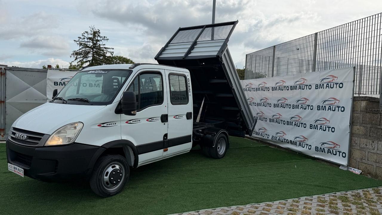 Iveco Daily 35C15 DOPPIA CABINA 7 POSTI 3.0 150 CV RIBALTABILE CASSONE 3,02 X 2,04