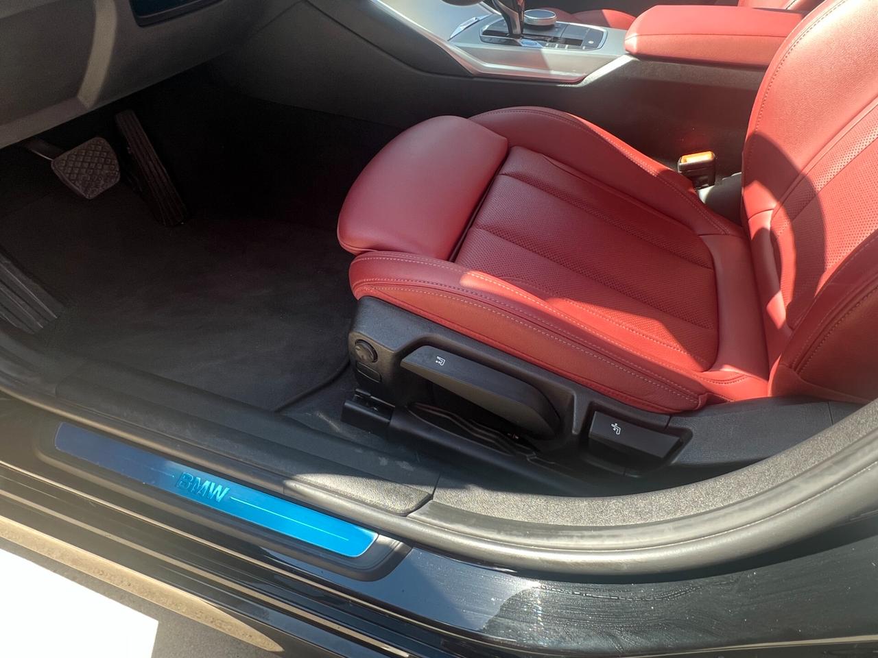 Bmw 320d Sport Automatica Pelle Rossa Berlina