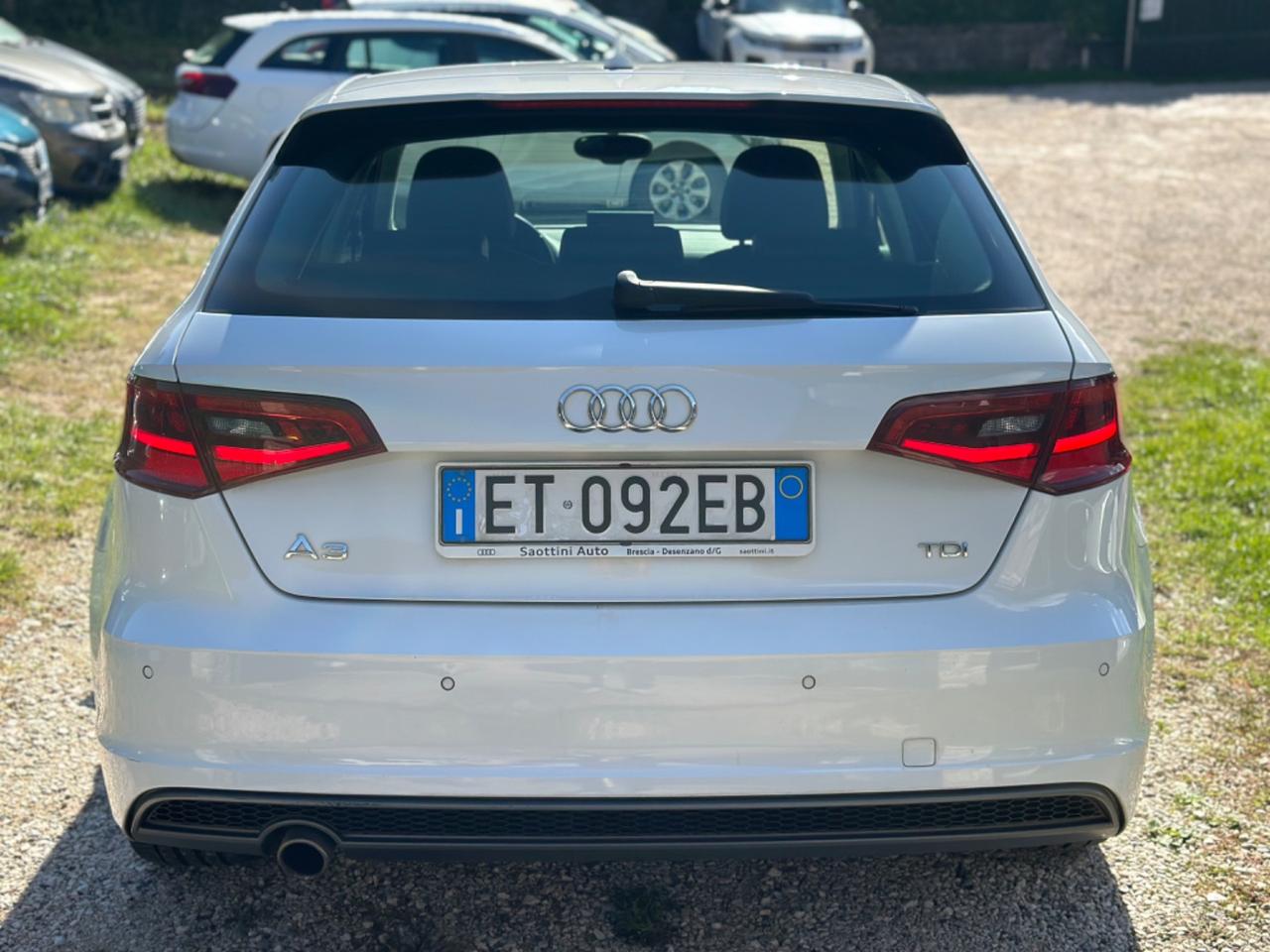 Audi A3 1.6 TDI SLINE KMCERT GARANZ UNICOPR
