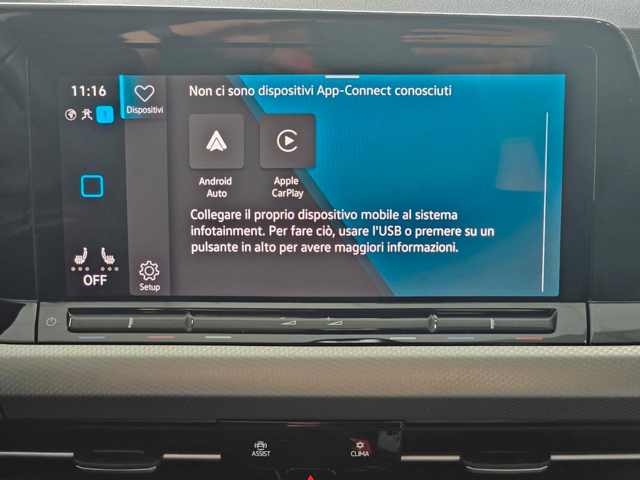 Volkswagen Golf TDI MOVE LIFE C.16 Tetto Nav Led Matrix Clima3Zone