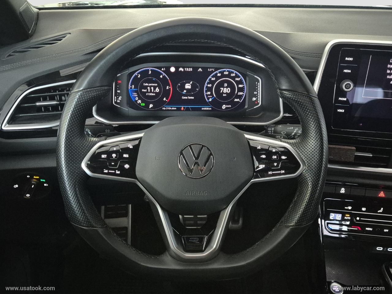 VOLKSWAGEN T-Roc 2.0 TDI 150 DSG 4MOTION RLINE R-LINE 4X4 AUTOMATICO