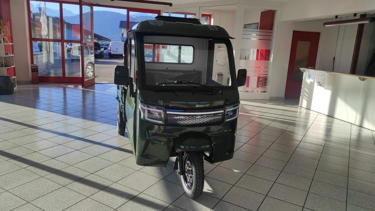 MOTOCARRO ELETTRICO CABINATO RIBALTABILE